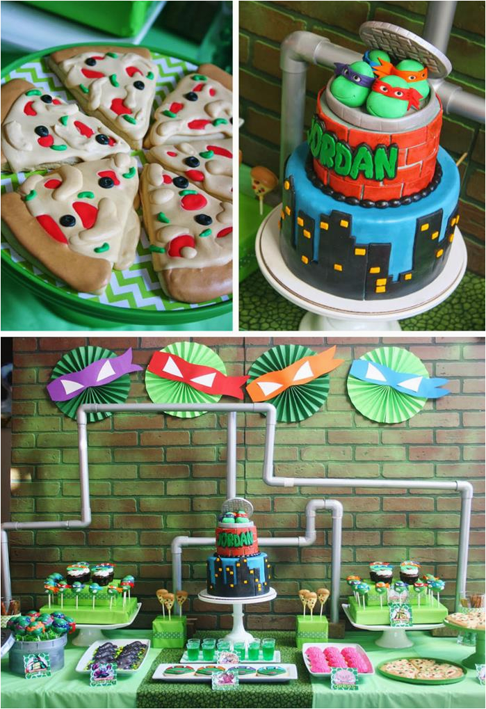 teenage mutant ninja turtles party