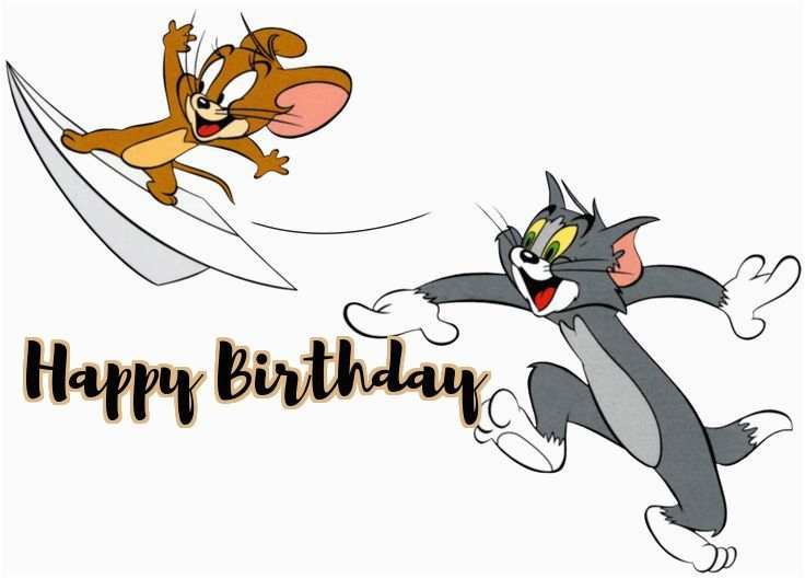 tom and jerry birthday cards