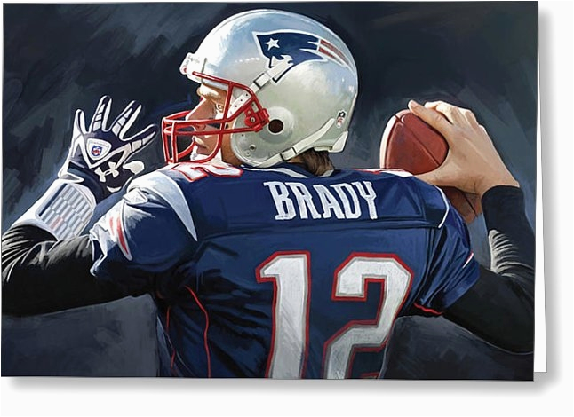 new england patriots birthday card tom brady birthday card