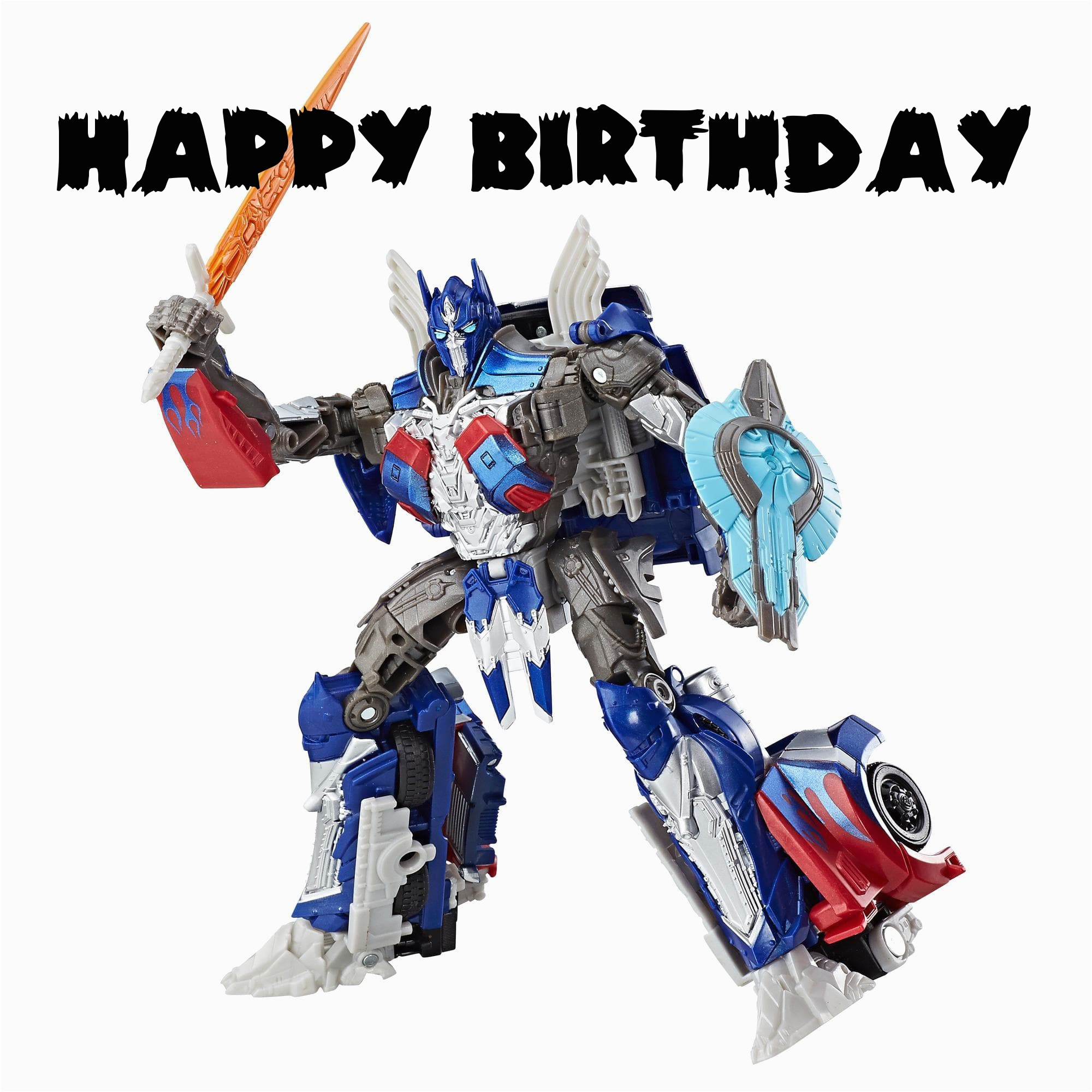free transformers birthday greeting cards