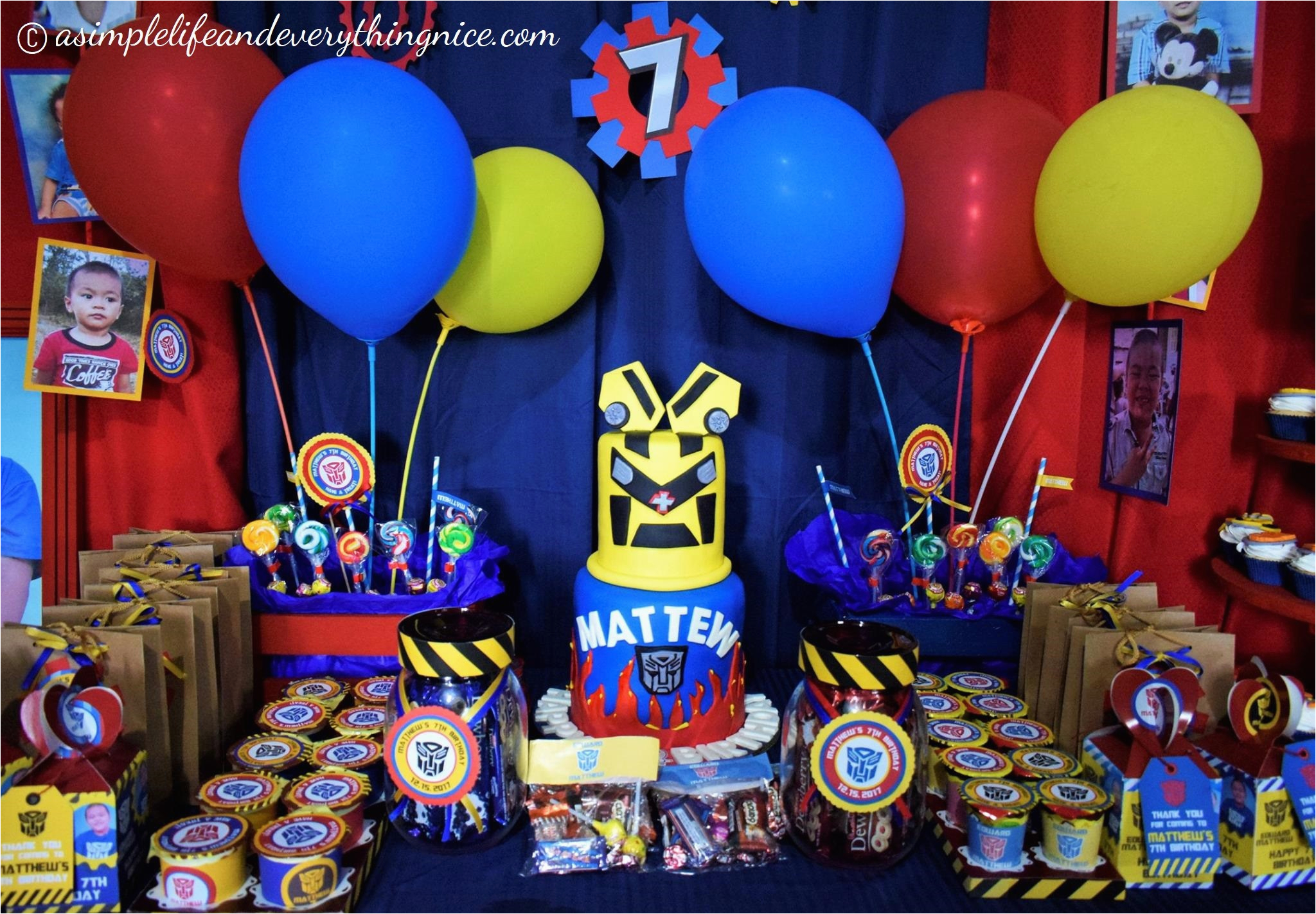 transformers birthday party decorations budget free printables