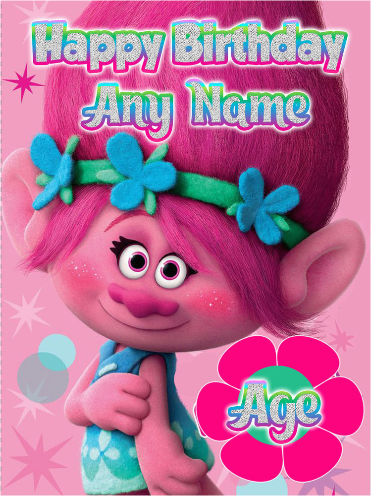 trolls movie poppy personalised children 39 s daughter