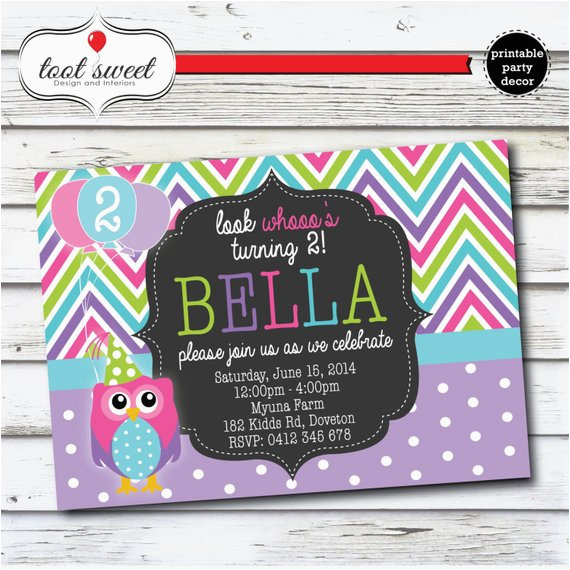 printable owl birthday invitation look who 39 s turning two