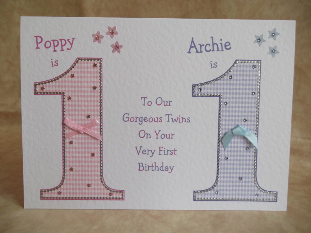 twin-s-first-1st-birthday-card-gift-personalised-etsy-1st-birthday-cards-birthday-cards