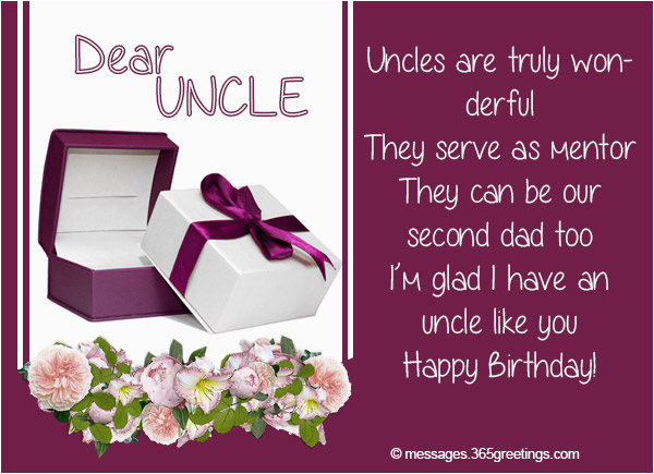 birthday wishes for uncle