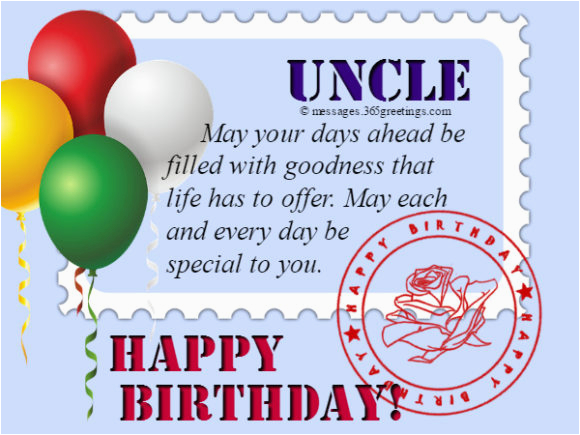 happy birthday card messages for uncle