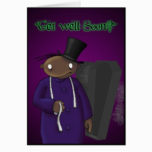 undertaker dark derek greeting card zazzle