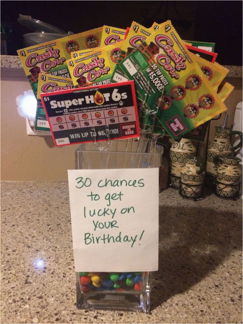30th birthday for the husband gift ideas pinterest