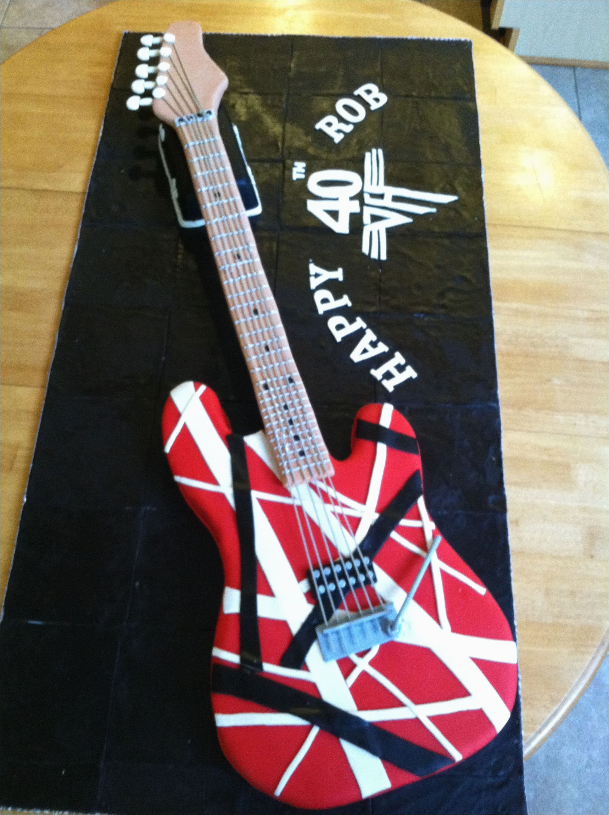 van halen birthday cake