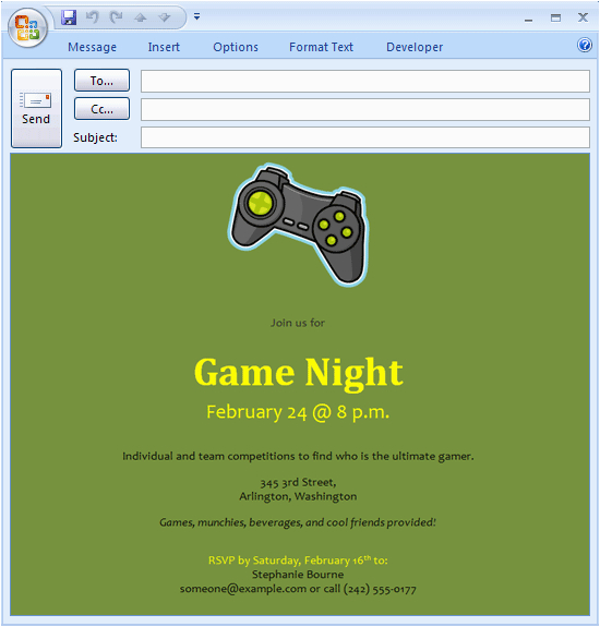  Video Game Birthday Party Invitation Template Free Free Download 