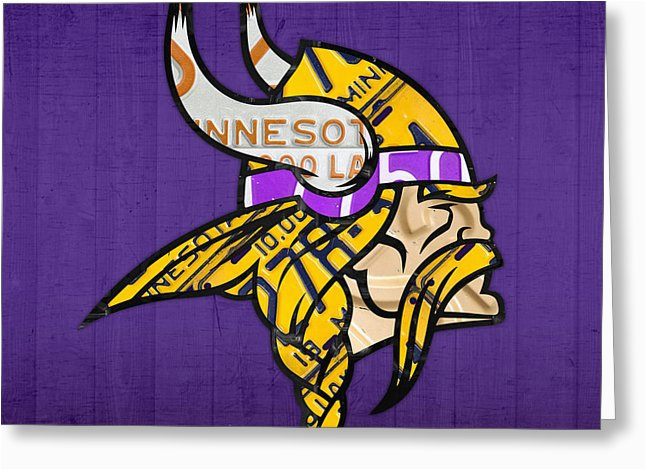 minnesota vikings football team retro logo minnesota