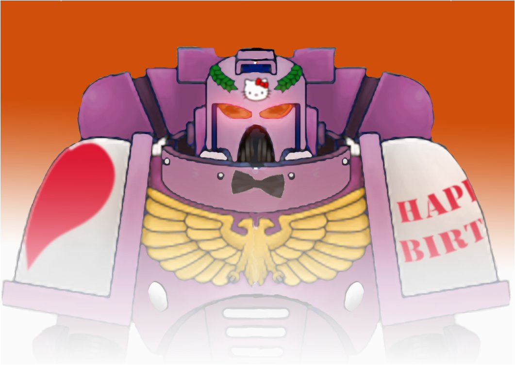 Warhammer Birthday Card Space Marine Birthday Card by ...