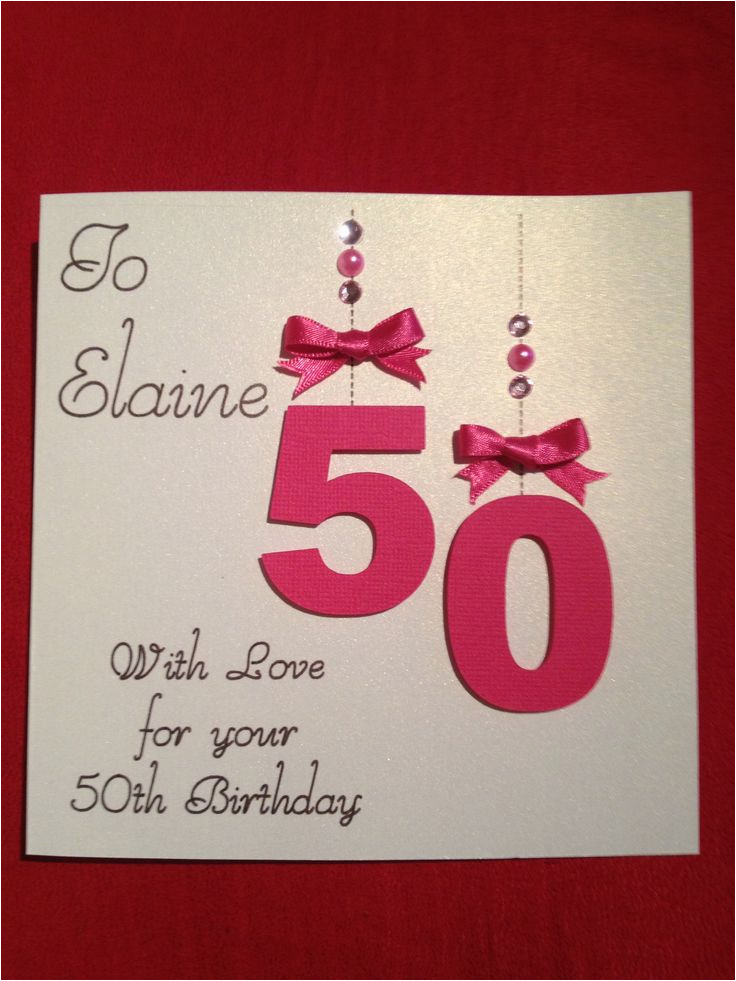 What To Say In A 50th Birthday Card BirthdayBuzz