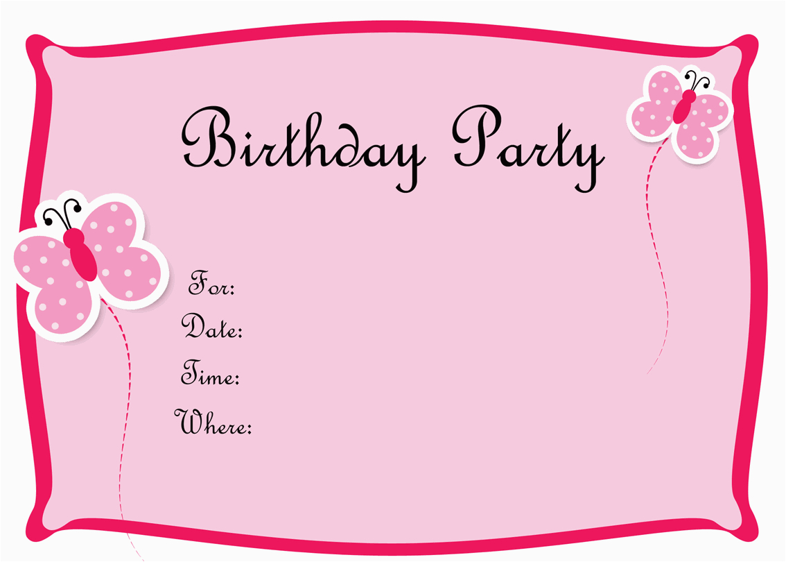 birthday invitation maker