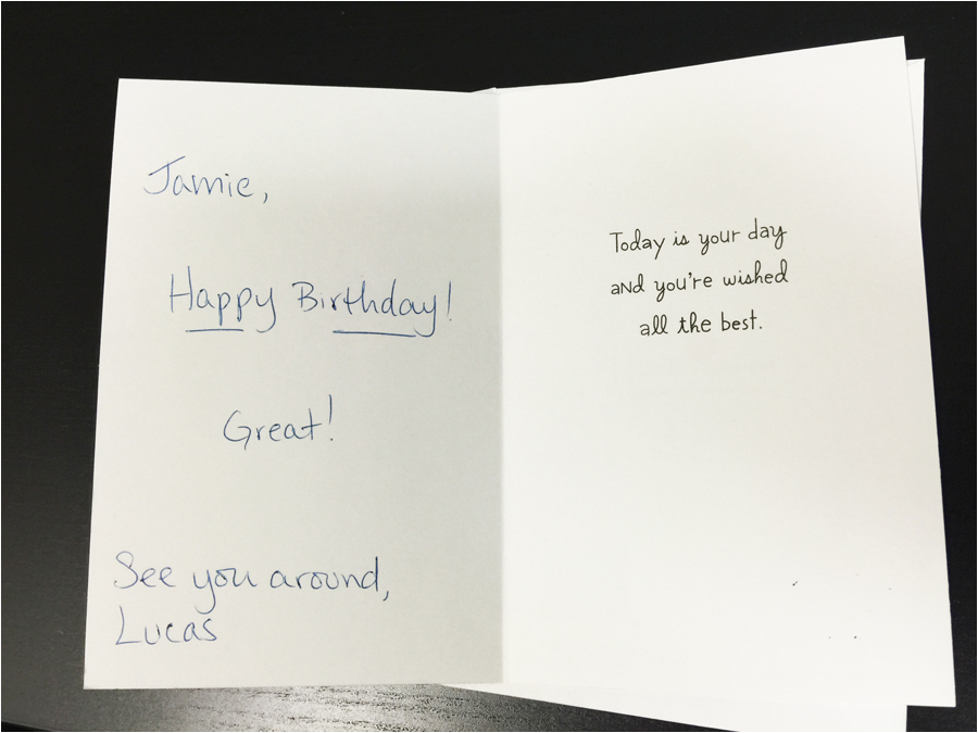what to write in a birthday card for my co worker who 39 s
