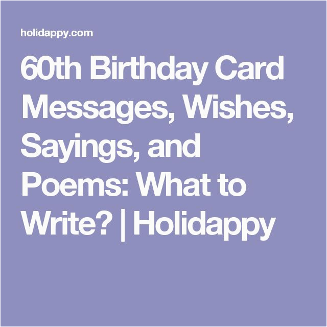 25 unique 60th birthday poems ideas on pinterest