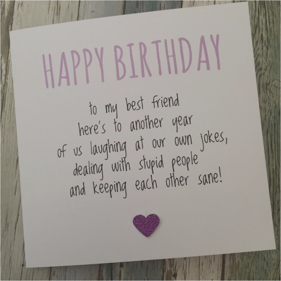write best friends birthday card