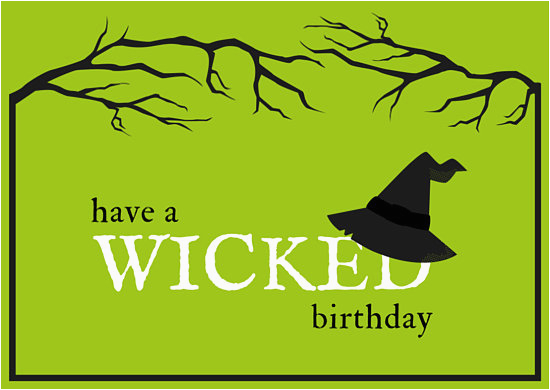 mab6py0 ztq green wicked halloween birthday card