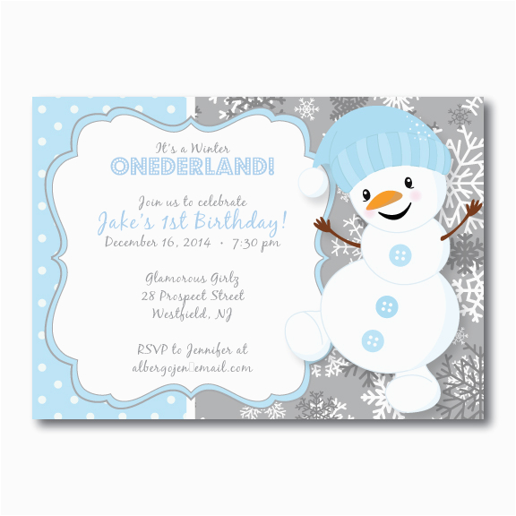 winter wonderland birthday invitations oxsvitation com