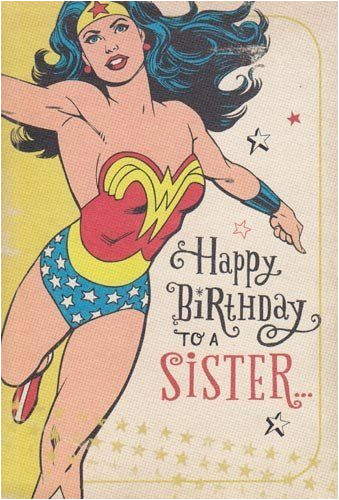 Wonder Woman Birthday Cards Greeting Card Birthday Wonder Woman Quot ...