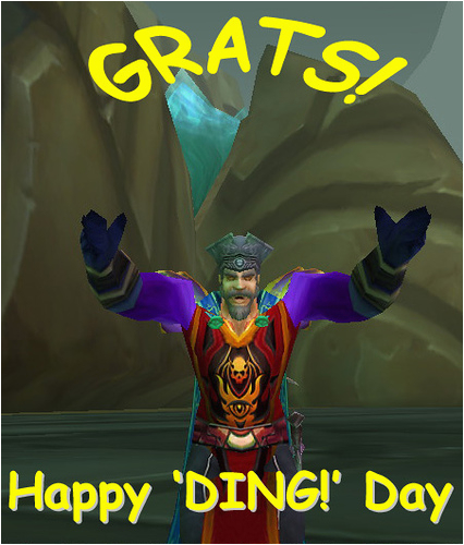 happy dingday a birthday card for the wow player in your