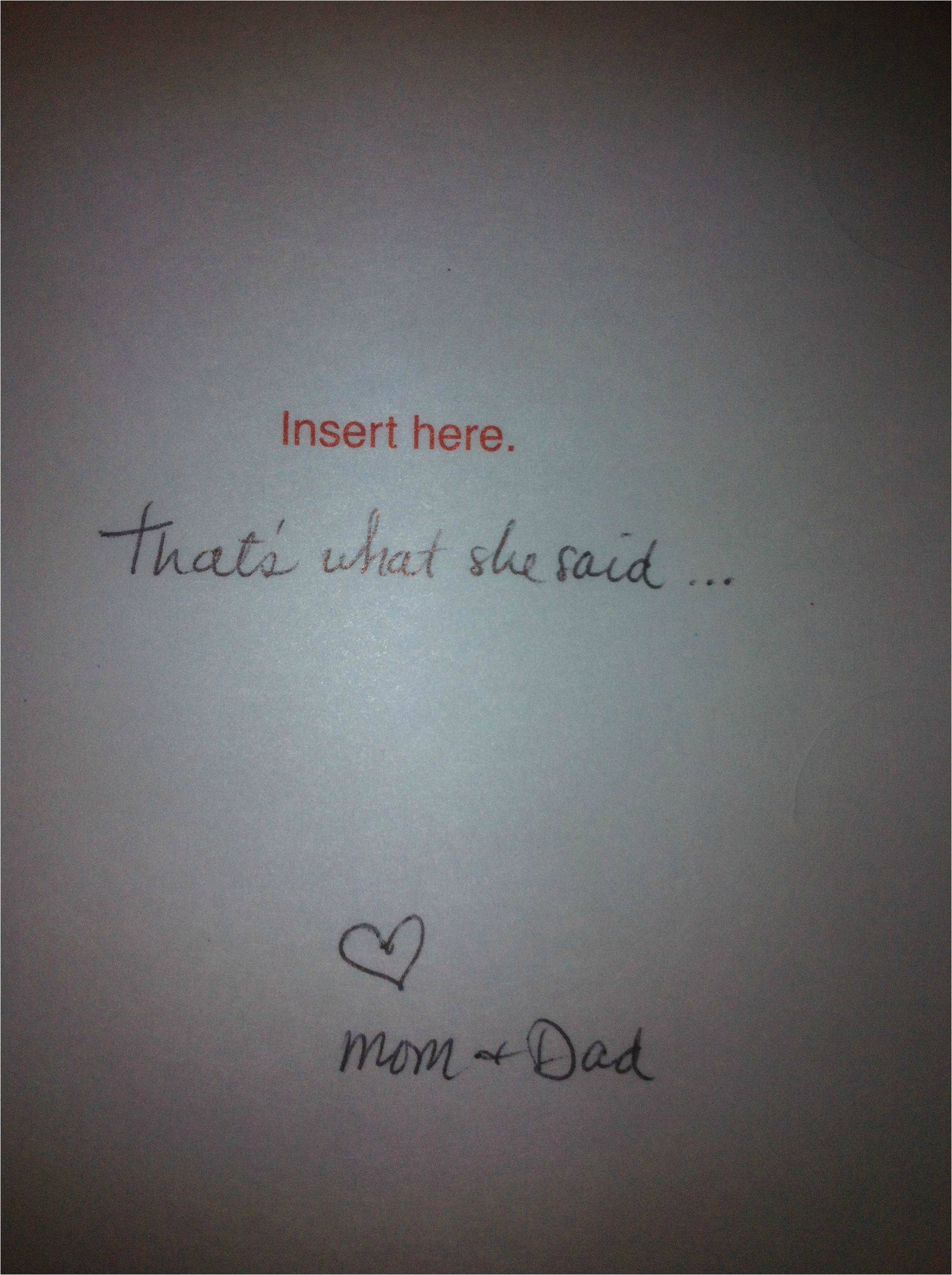 worst birthday card from parents ever photo huffpost