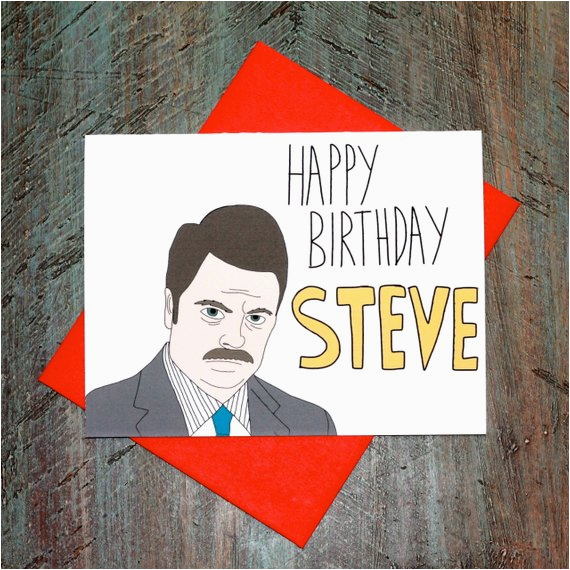 Wrong Cards Birthday Parks and Recreation Ron Swanson ...