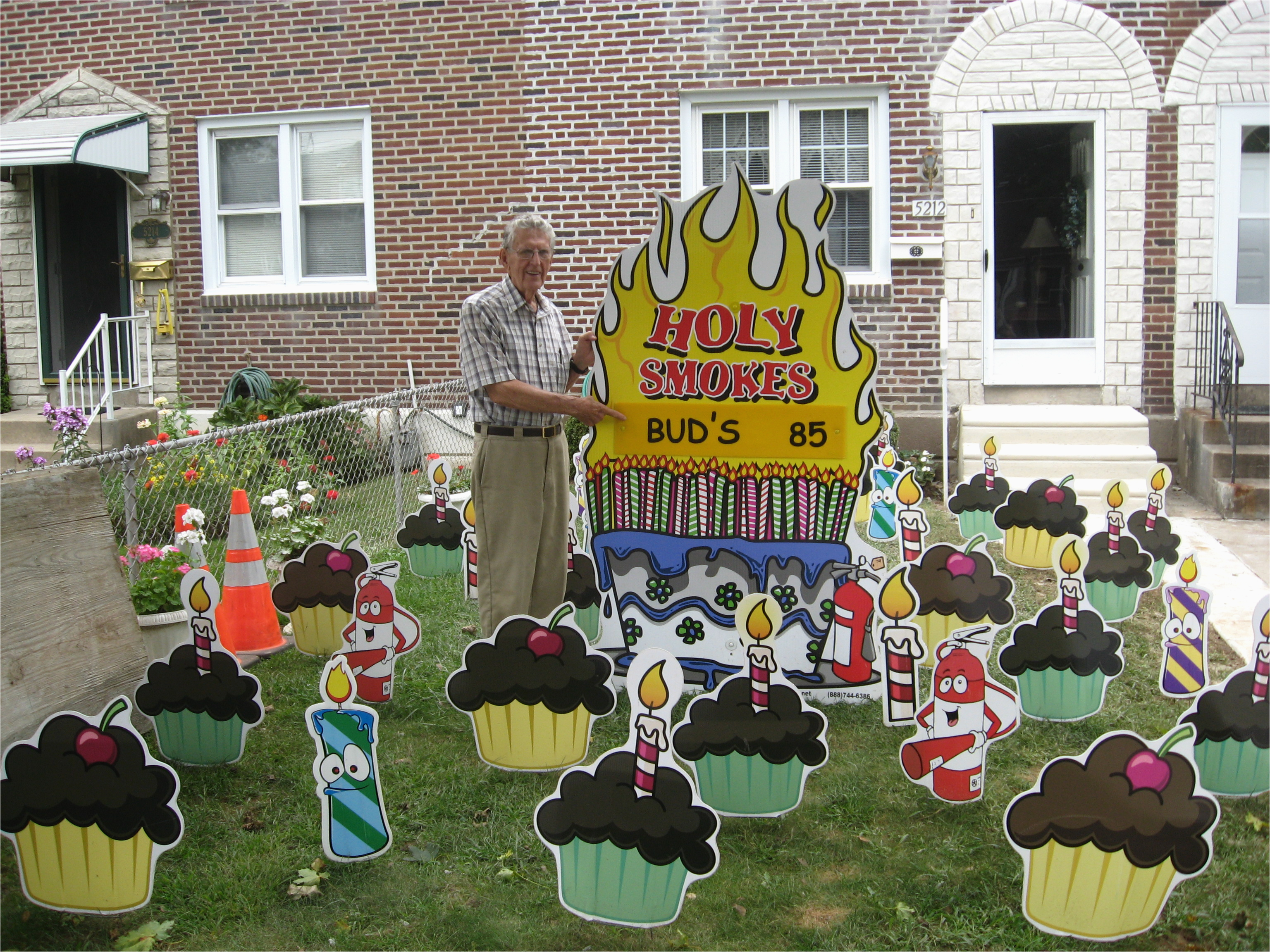 40th birthday yard signs
