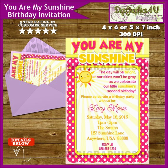 you are my sunshine birthday party