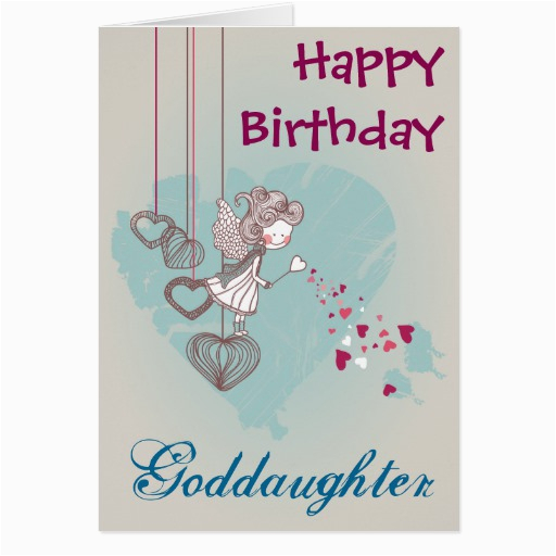 goddaughter birthday card zazzle