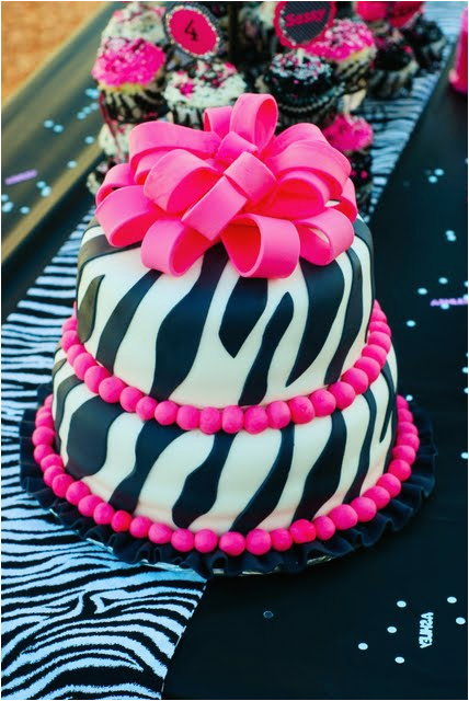 zebra birthday party