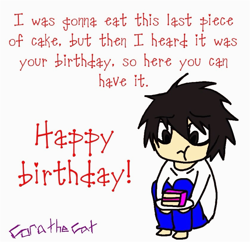 Anime Happy Birthday Quotes | BirthdayBuzz