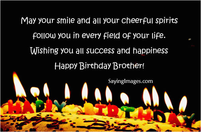 happy birthday wishes for brother