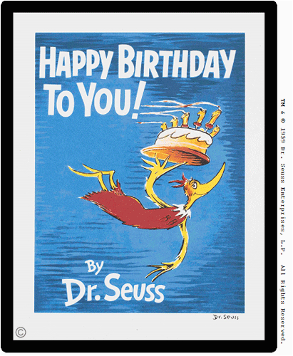 birthday book dr seuss quotes