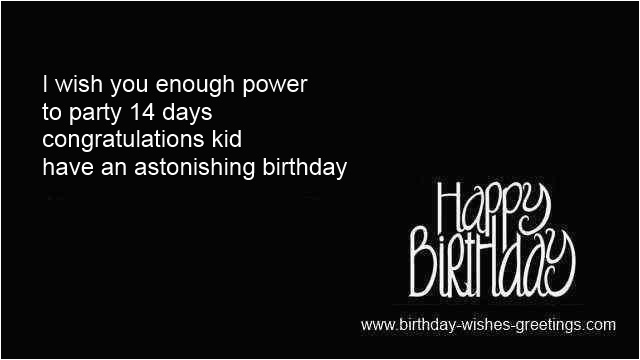 14th birthday quotes for boys