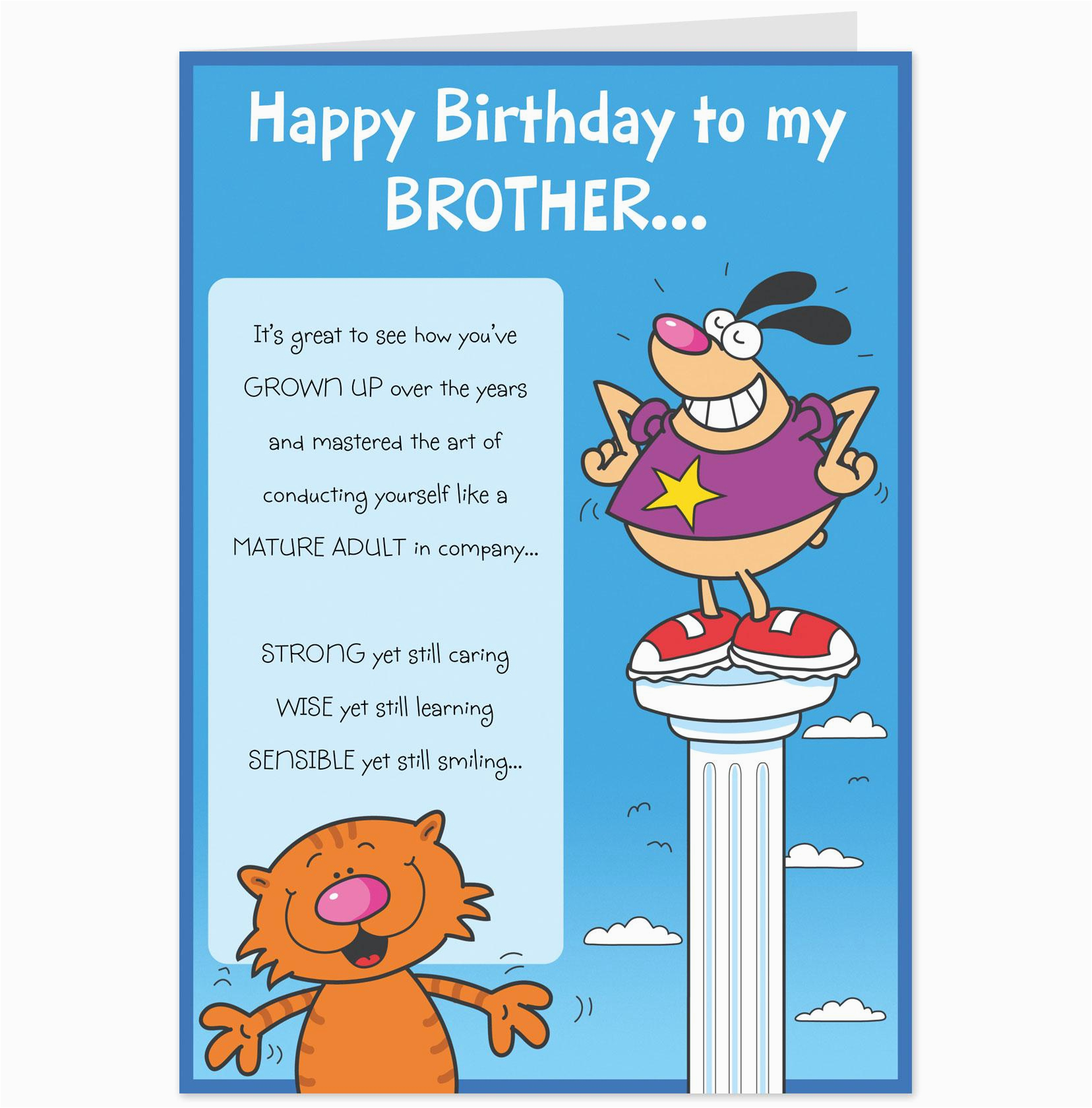 Funny Happy Birthday Little Brother Quotes Funny Birthday Quotes for