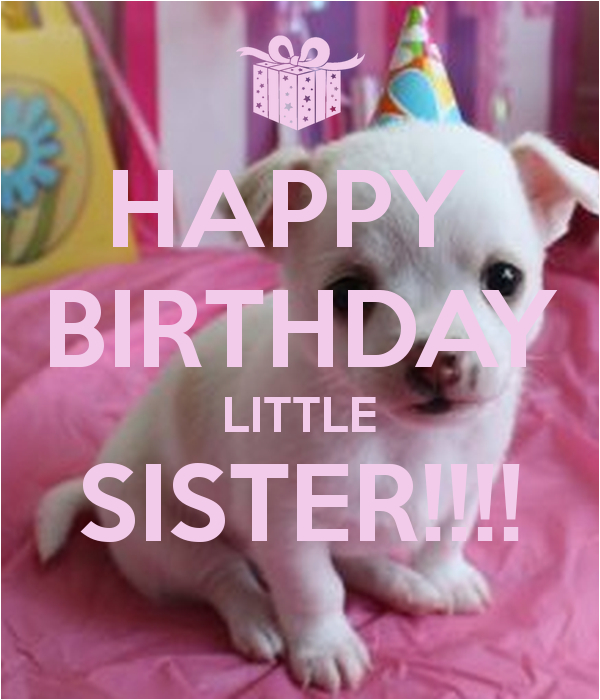 happy birthday little sister quotes