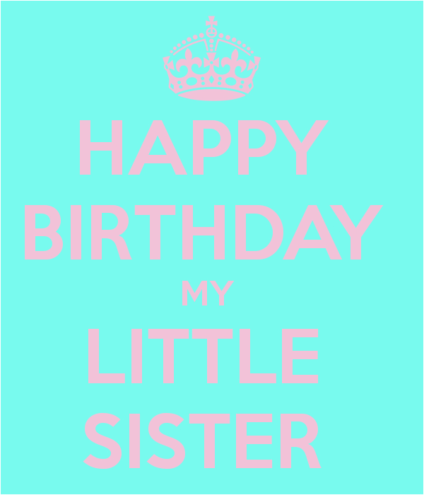 happy birthday little sister quotes