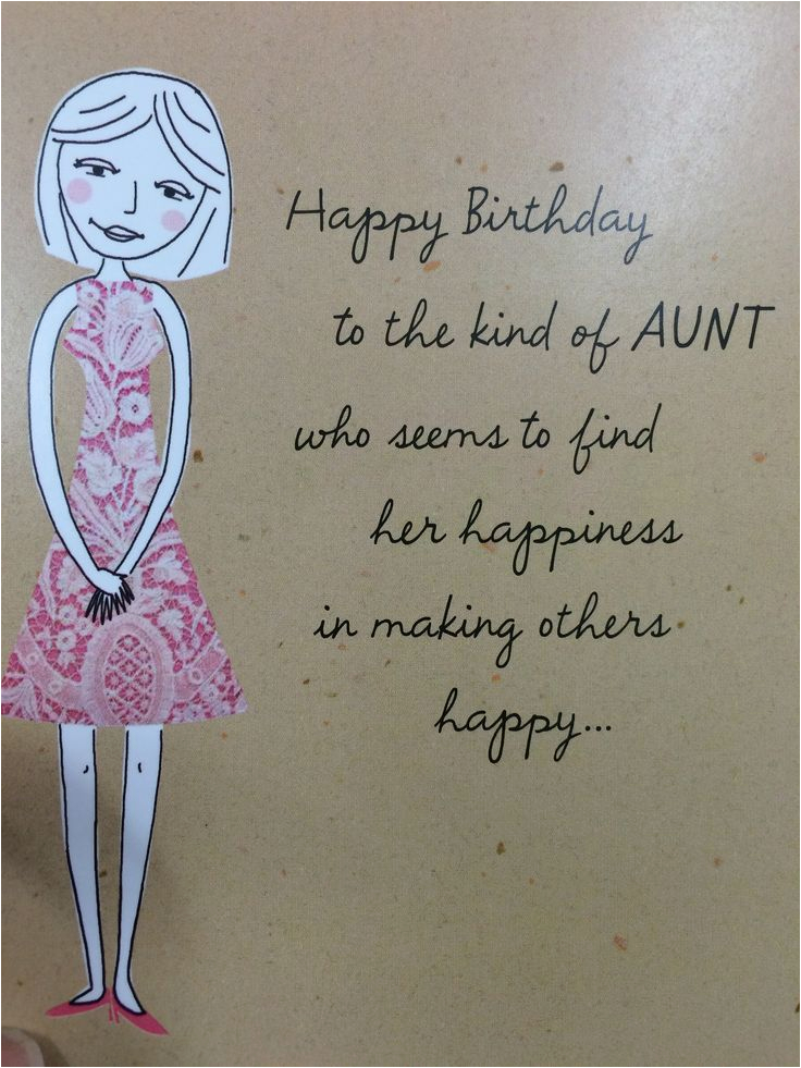 birthday aunt