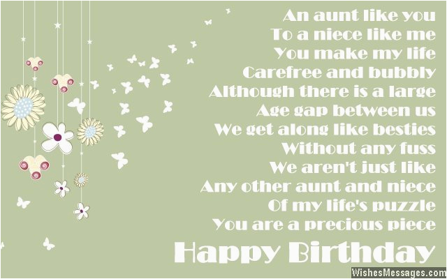 birthday poems for aunt