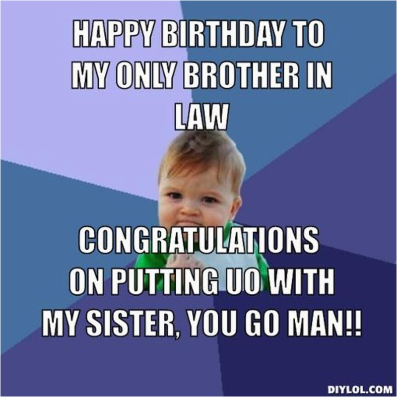 happy birthday brother in law quotes funny