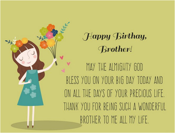 happy birthday brother