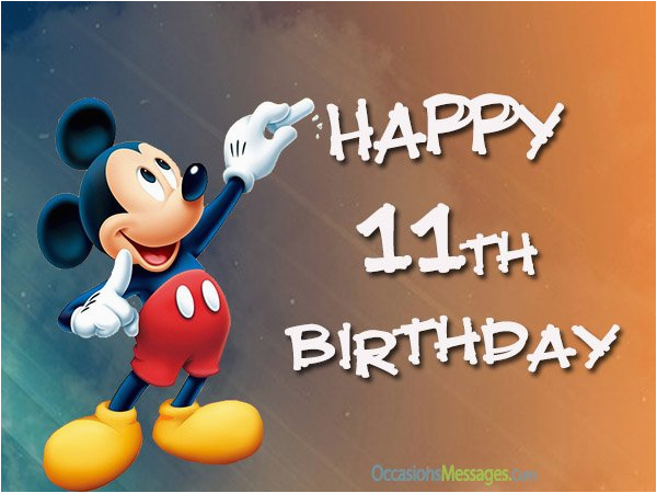 11th birthday wishes quotes
