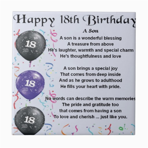 18th birthday quotes for son