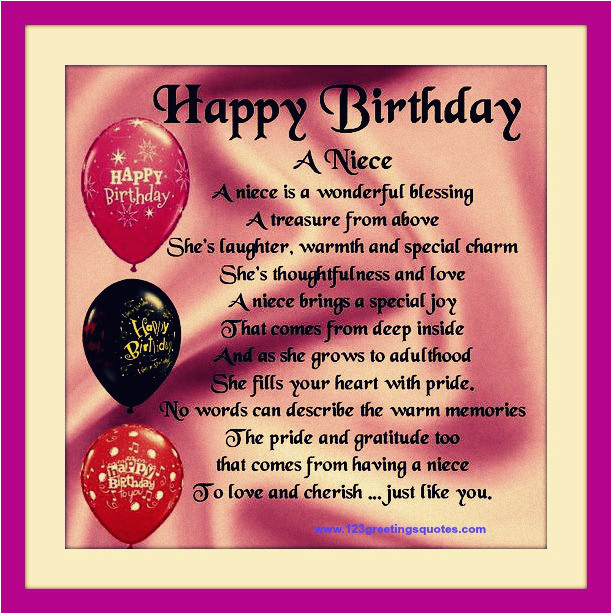 happy birthday niece quotes