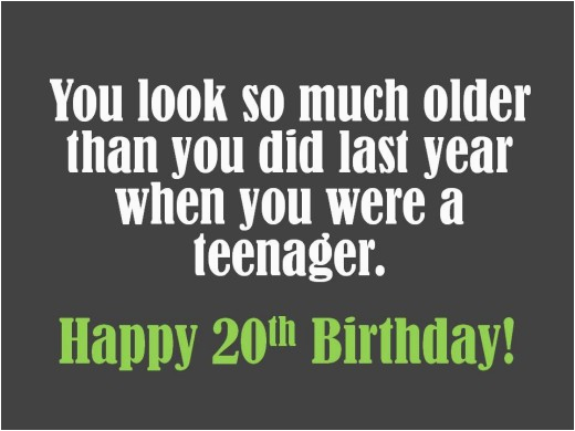 20th birthday wishes what to write in a 20th birthday card