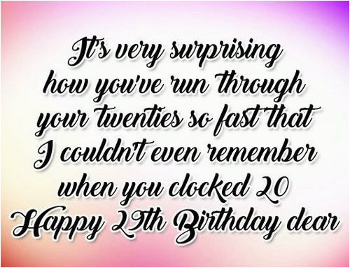 happy 29th birthday quotes