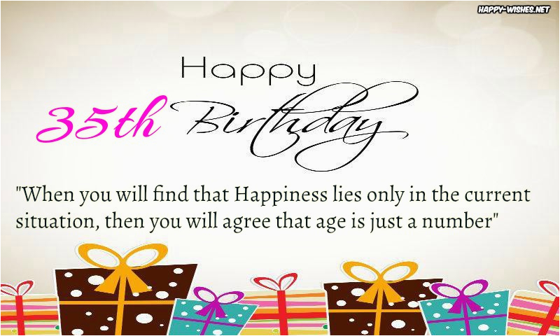happy 35th birthday quotes images
