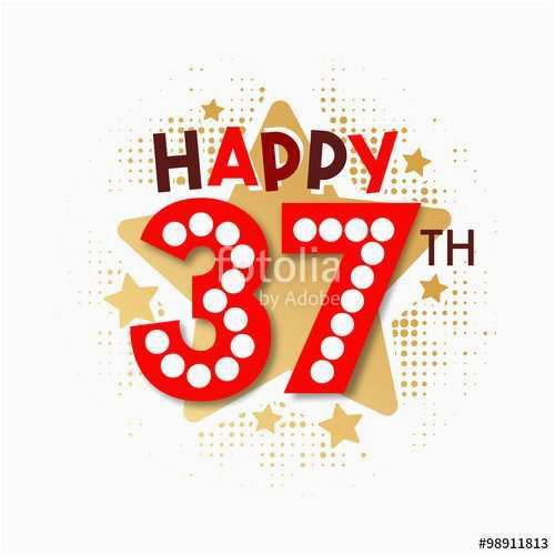 happy 37th birthday images awesome quothappy 37th birthdayquot stock image and royalty free vector