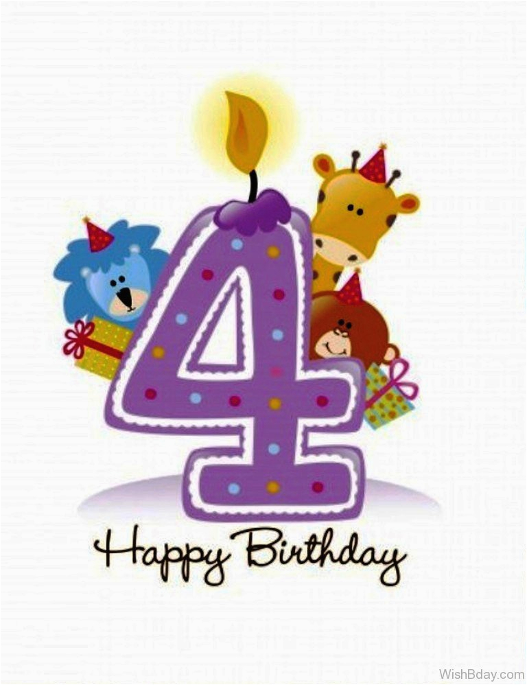 38 4th birthday wishes